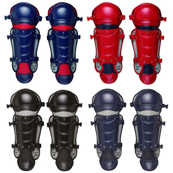 ミズノ 小学生軟式用・ソフトボール用 レガーズ レガース キャッチャーギア 捕手 防具 野球 少年 ...