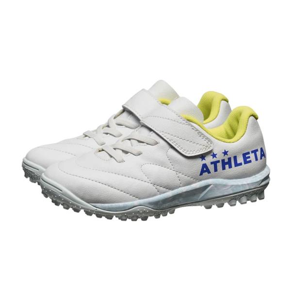 アスレタ サッカー フットサル ベルクロ トレーニングシューズ ジェネVC ホワイト マジックテープ...