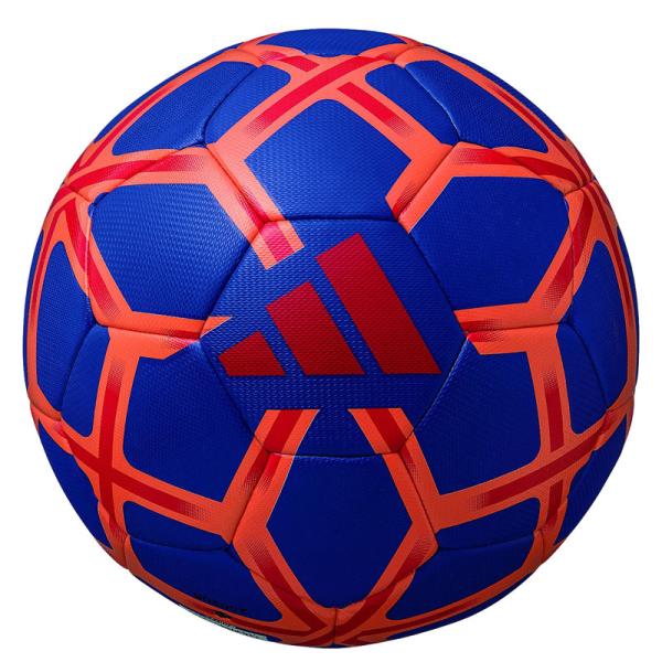 アディダス トレーニング スターランサー トレーニング 4号球 ブルー オレンジ サッカーボール 検...