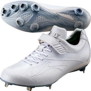 ゼット（ZETT） 野球 スパイク ホワイト マジックテープ BSR2719WH