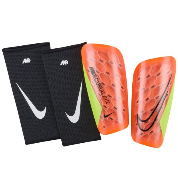 ナイキ シンガード レガース マーキュリアル ライト FA22 ハイパークリムゾン サッカー フット...