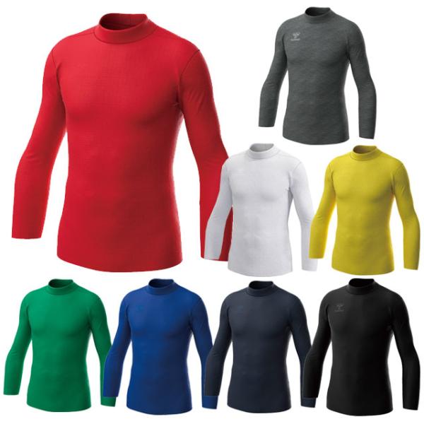 30％OFF！ ヒュンメル サッカー フットサル ウェア あったかインナー シャツ 長袖 アンダーシ...