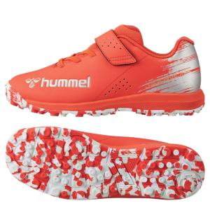 ヒュンメル サッカー フットサル ベルクロシューズ ジュニア プリアモーレ 6 アルファ VTF JR レッド トレーニングシューズ (hummel2024) HJS2135-2095｜野球・サッカーの専門店BallClub