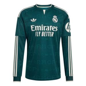 アディダス レアル・マドリード 26-27 アウェイ レプリカ 長袖 ユニフォーム オーロラアイビー サッカー ウェア adidas2026AW W9398-KC3970｜野球・サッカーの専門店BallClub