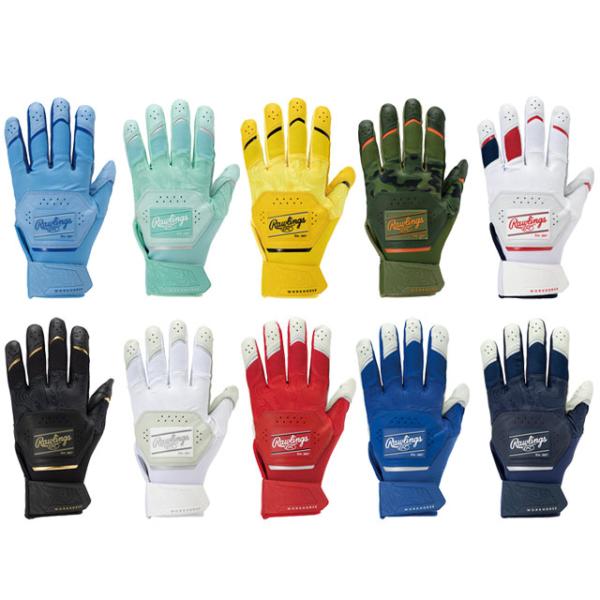 ローリングス バッティンググラブ WORK HORSE 両手用 バッティンググローブ Rawling...