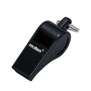 モルテン ホイッスル ブラック 笛 コルク入り ロープ付き ブラック WHIBK