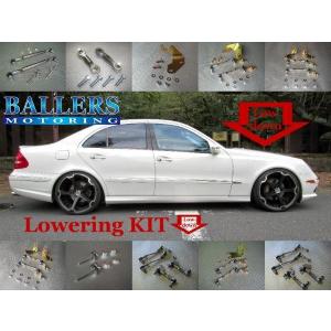 BENZ W222 Sクラス ロワリングキット エアサス車用 ローダウン