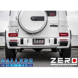 ベンツ W463A G63 AMG 2018年〜 ZERO DESIGN リアバンパー FRP Carbon エアロ ゼロデザイン BENZ｜ballers-sp03