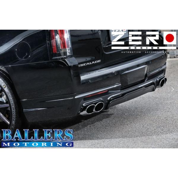 キャデラック エスカレード 2015年〜 Ver2 ZERO DESIGN リアハーフスポイラー L...