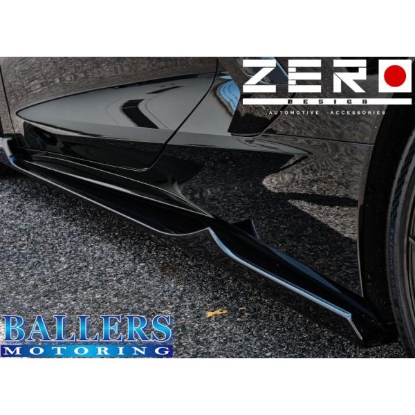 シボレー コルベット C8 ZERO DESIGN サイドステップ WET Carbon エアロ ゼ...