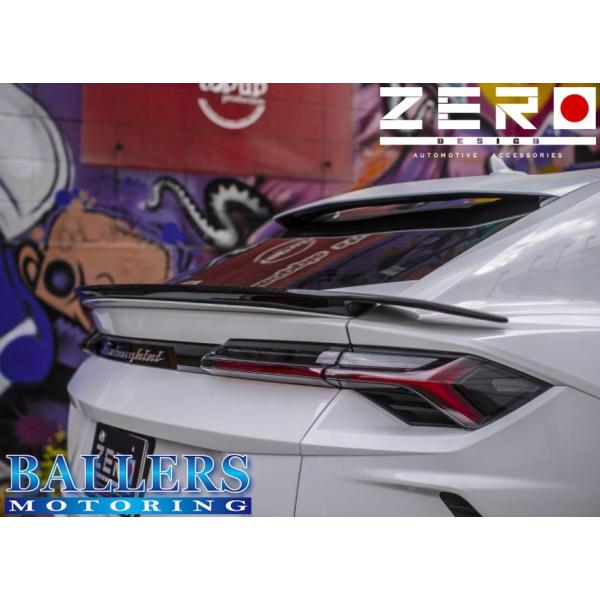 ランボルギーニ ウルス ZERO DESIGN リアゲートスポイラー FRP Carbon エアロ ...