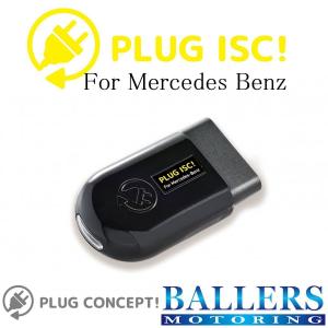 PLUG ISC! ベンツ W205/S205 Cクラス アイドリングストップ キャンセラー 差し込むだけで設定完了！ BENZ 前期 後期 コーディング 日本製｜ballers