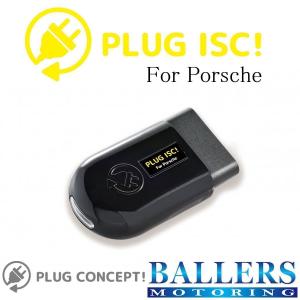 PLUG ISC! ポルシェ マカン 95B アイドリングストップ キャンセラー 差し込むだけで設定完了！ Porsche S GTS ターボ コーディング 日本製｜ballers