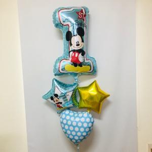 １才の誕生日　ディズニー ミッキー｜balloon-c