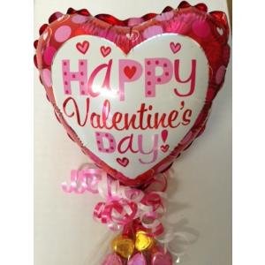 バレンタイン　人気　バルーンチョコ　Lサイズ　5個入り