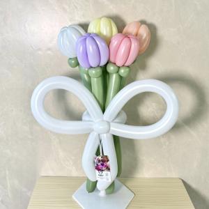 電報 結婚式 バルーン 誕生日 開店祝い ブーケ お祝い pastel cutie balloon bouquet 花以外 ギフト おしゃれ