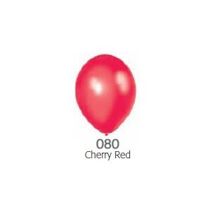 風船/ゴム風船/無地風船(単色)ベルバルバルーン(ベルギー製)11インチ　メタリック　CherryRed(チェリーレッド)20個入り(天然ゴム100％)11MT-CHERRYRED-20｜balloons-pro