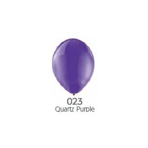 5インチ ゴム風船（balloon)20個入　クリスタル　Quartz Purple(クォーツパープル)ベルバルバルーン(天然ゴム100％)｜balloons-pro