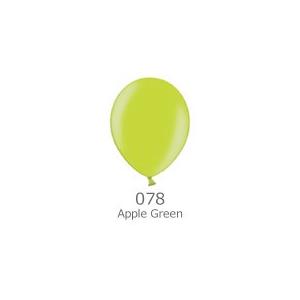 （ゴム風船）5インチ　20個入　メタリック　Apple Green(アップルグリーン)ベルバルバルーン(天然ゴム100％)｜balloons-pro