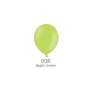 5インチ ゴム風船（balloon)20個入パステル　Apple Green(アップルグリーン)ベルバルバルーン(天然ゴム100％)｜balloons-pro