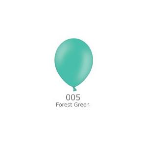 5インチ ゴム風船（balloon)20個入パステル　Forest Green(フォレストグリーン)ベルバルバルーン(天然ゴム100％)｜balloons-pro