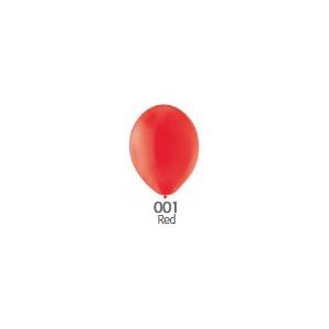 5インチ ゴム風船（balloon) 20個入パステル　Red(レッド)ベルバルバルーン(天然ゴム100％)｜balloons-pro