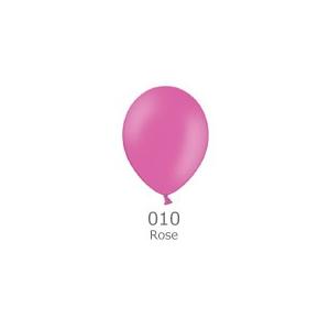 5インチ ゴム風船（balloon)20個入　パステル　Rose(ローズ)ベルバルバルーン(天然ゴム100％)｜balloons-pro