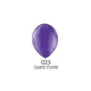9インチ ゴム風船（balloon)20個入 クリスタル　Quartz Purple( クオーツパープル) ベルバルバルーン(ベルギー製) (天然ゴム100％)｜balloons-pro
