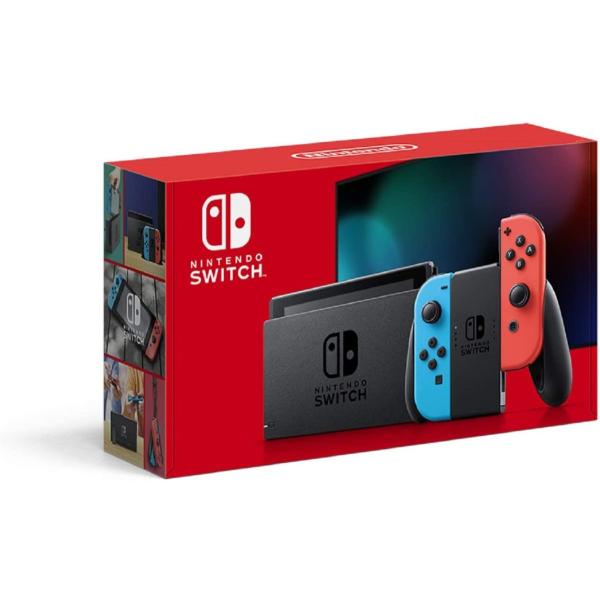 Nintendo Switch 本体 (ニンテンドースイッチ) Joy-Con(L) ネオンブルー/...