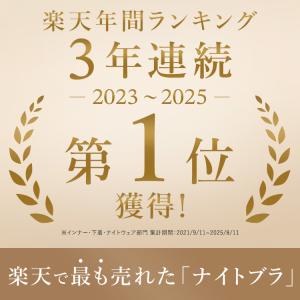ナイトブラ ブラジャー ノンワイヤーブラ 脇高...の詳細画像1