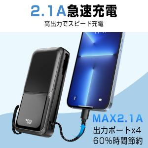 モバイルバッテリー 大容量 40000mAh ...の詳細画像4