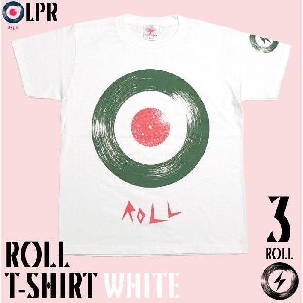 ロックTシャツ / ROLL ( ロール ) Tシャツ ( ホワイト ) -X- モッズ ROCK ...