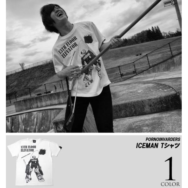 パンクロックTシャツ 「Iceman (13th FLOOR ELEVATER) Tシャツ 」-G-...
