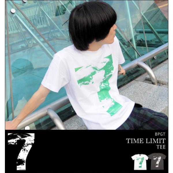 Time Limit [タイムリミット] Tシャツ (ホワイト)-F- セブン ナンバー7 地球 メ...