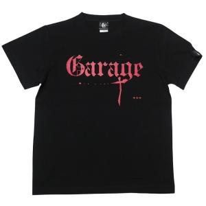 Garage(ガレージ) Tシャツ (ブラック)-G- 半袖 黒色 ロックTシャツ バンド メンズ レディース ライブ フェス 音楽｜bambi