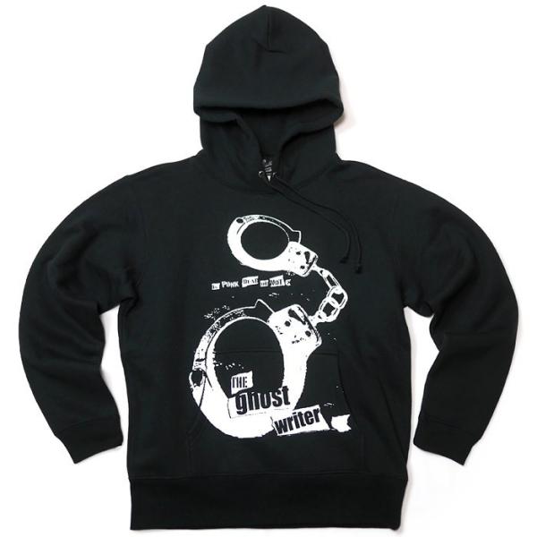 The Ghost Writer No.1 裏起毛 スウェットパーカー -G-ブラック 黒系 フーデ...