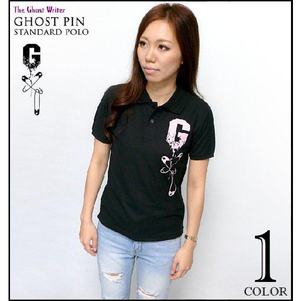 2weekセール！・ゴーストピン スタンダード ポロシャツ -X 半袖 ワンポイント パンクロック ...