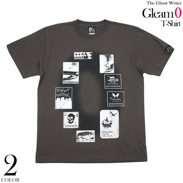 Gleam 0(ゼロ) Tシャツ ( チャコール ) -X- 半袖 グレー 零 ZERO 数字 グラ...