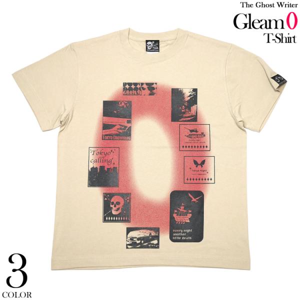 Gleam 0(ゼロ) Tシャツ ( サンドベージュ ) -X- 半袖 肌色 零 ZERO 数字 グ...