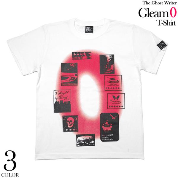Gleam 0(ゼロ) Tシャツ ( ホワイト ) -X- 半袖 白地 零 ZERO 数字 グラフィ...