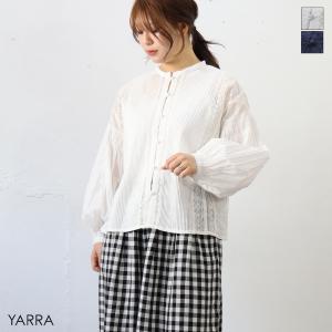 YARRA(ヤラ)INDIAピンタックレースブラ...の商品画像