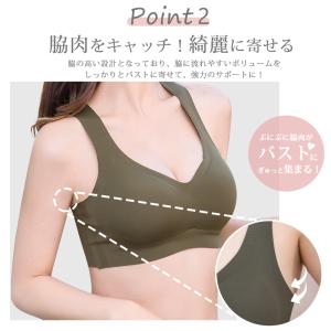 【ショーツセット同時発売中】 ブラジャー ノン...の詳細画像3