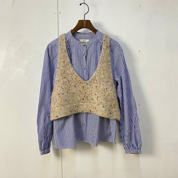 ベスト LeMelange  ルメランジュ ベスト エクリュ 8452701