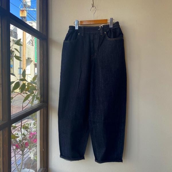 デニム イージーフィットテーパードデニムパンツ "ROY" kelen ワンウォッシュ LKL23H...