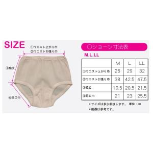 婦人肌着.ショーツ.のびのびクレープ. 日本製...の詳細画像3