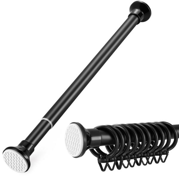 SCKTOO つっぱり棒2m ステンレス 伸縮棒 110-200cｍ サッシ窓用カーテンレール 強い...