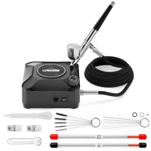 Gocheer2024年新型40PSI エアブラシ コンプレッサー ミニ セット 3段階