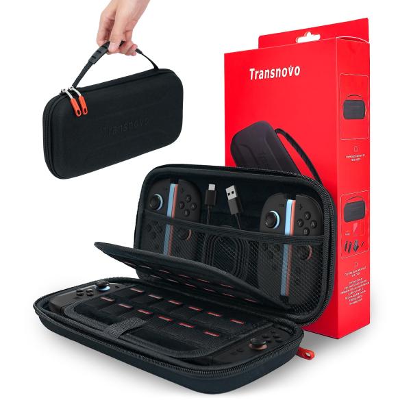 TRANSNOVO 対応Nintendo Switch 2 ケース Switch2本体対応 ニンテン...