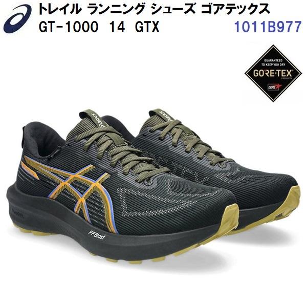 セール アシックス (1011C078) メンズ トレイル ランニングシューズ GT-1000 14...