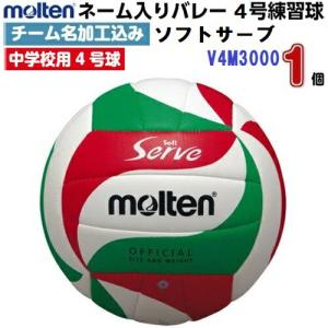 molten（モルテン） ネーム入り (V4M5000) バレーボール4号 フリスタ